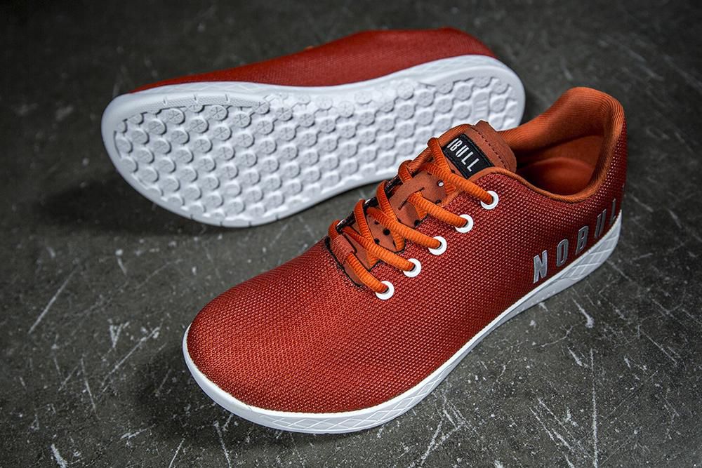 Trainers NOBULL Homme Orange - Chaussures NOBULL Burnt Superfabric,France (7568-FMGQX)